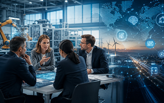 Zukunftsthemen in der Industrie verstehen: Was Entscheider jetzt wissen müssen