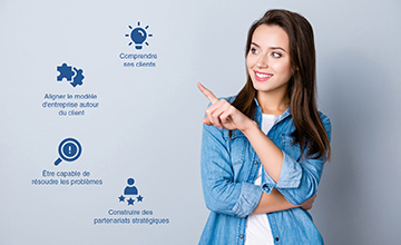 La customer centricity en tant qu'élément d'une organisation commerciale moderne
